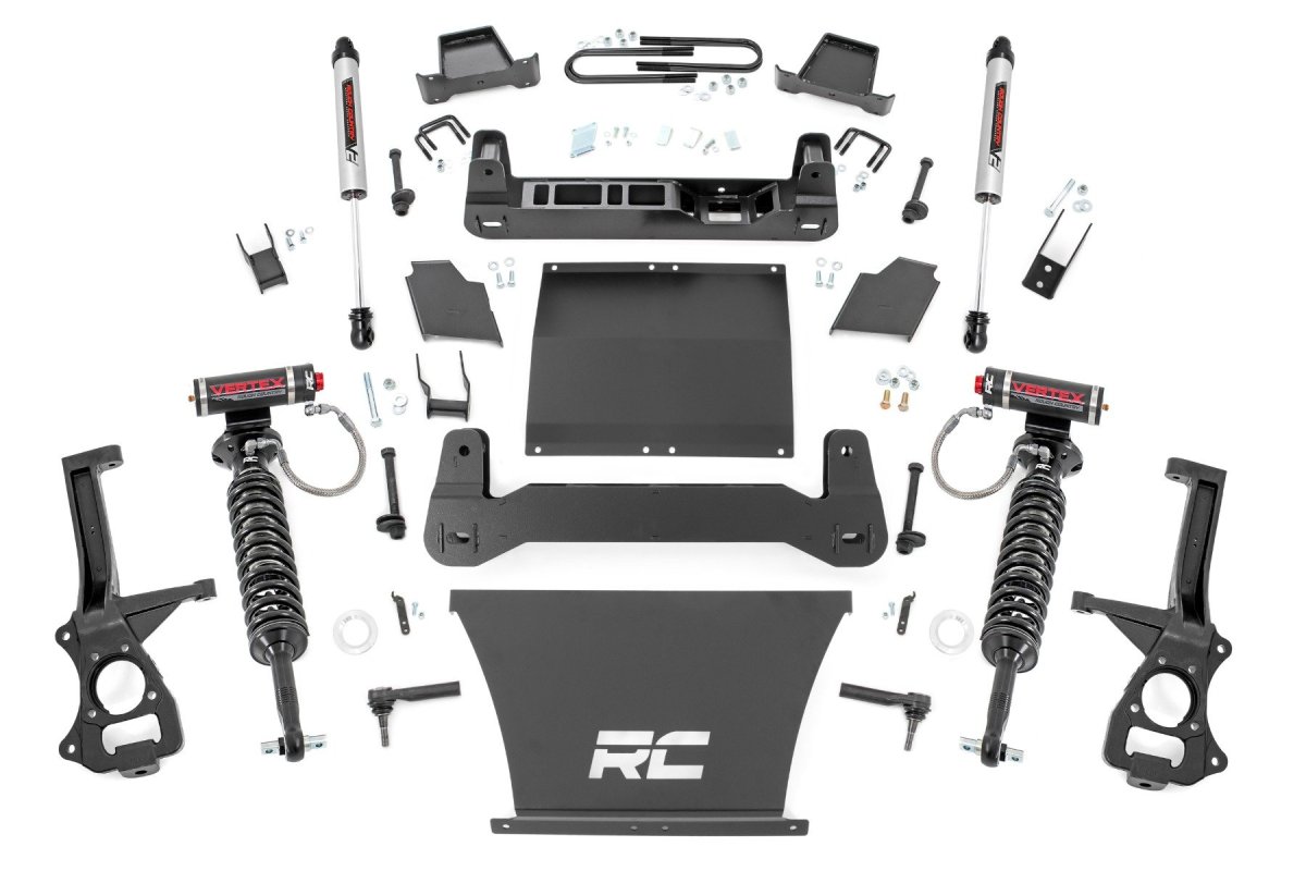 Chevrolet Silverado 1500 Suspension Lift Kit - Front + Rear - Rough Country - Vertex/V2 - 2025+